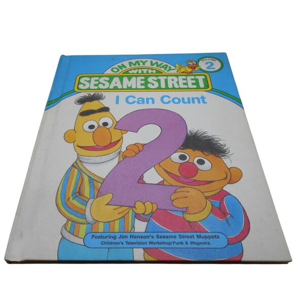 On My Way with Sesame Street #2 I Can Count by Linda Hayward 1989 - Picture 1 of 10